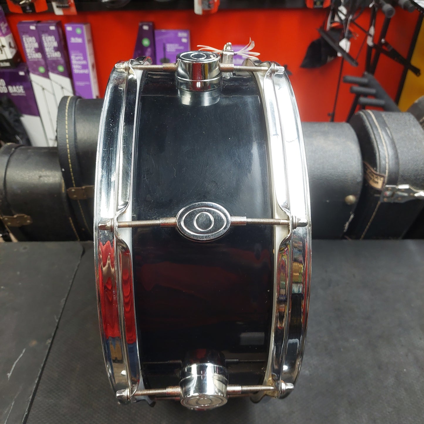 Pacific 14" Snare - Black Finish SN# 28543 "Made In Taiwan"