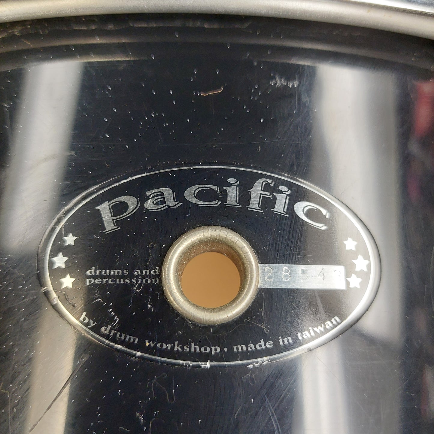 Pacific 14" Snare - Black Finish SN# 28543 "Made In Taiwan"