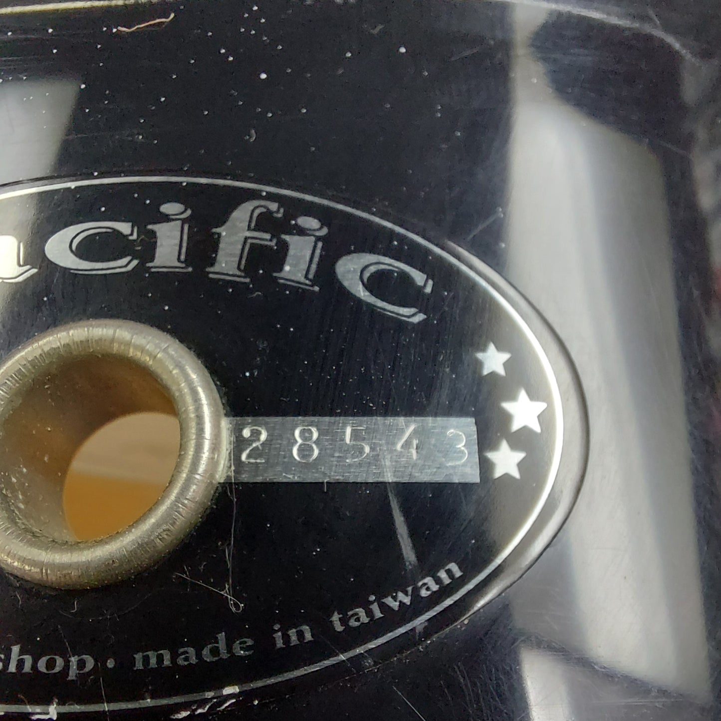Pacific 14" Snare - Black Finish SN# 28543 "Made In Taiwan"