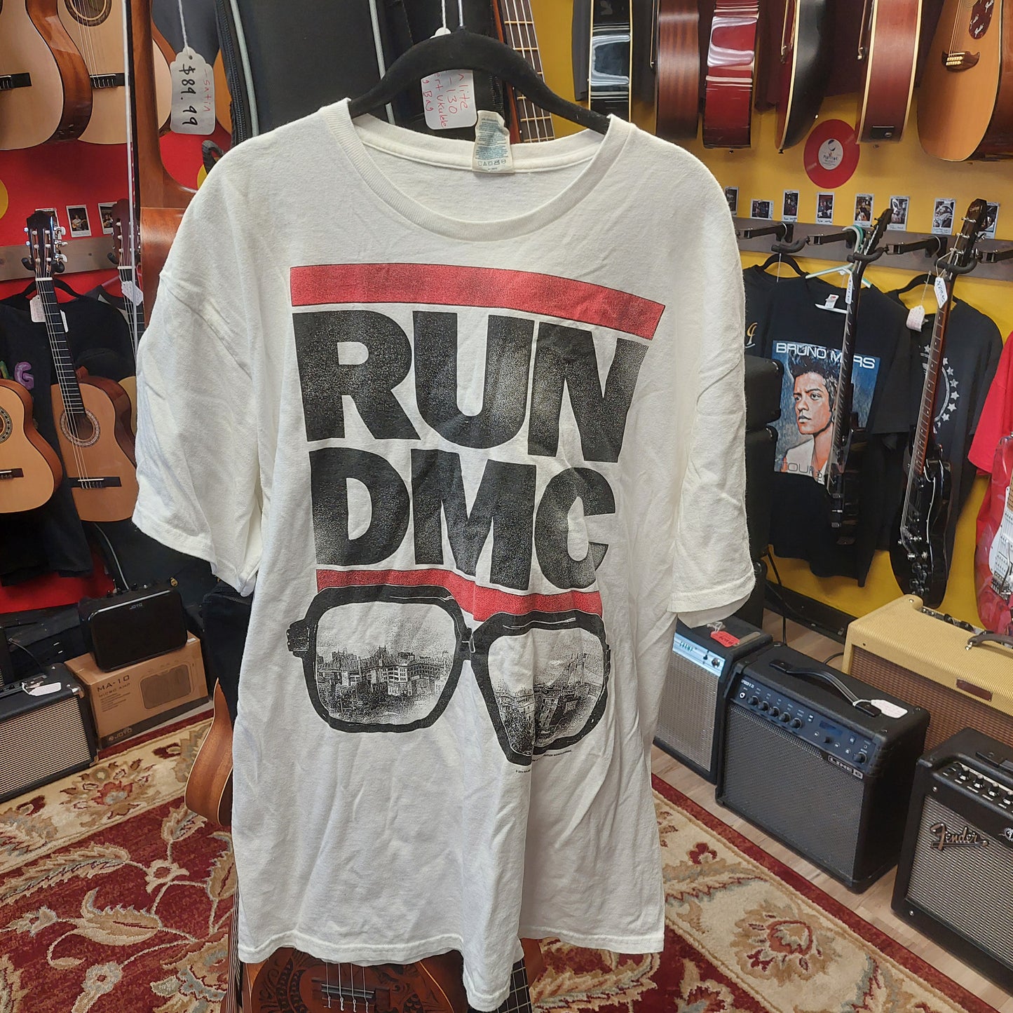 Run DMC Graphic T-Shirt - White - XL (USED)