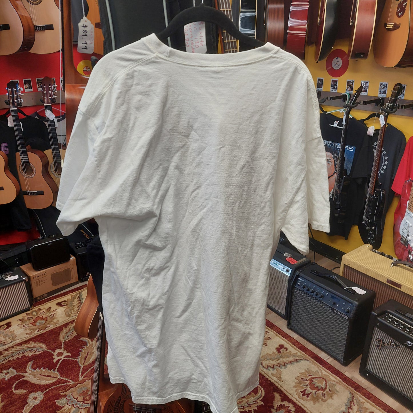 Brenton Wood Graphic T-Shirt - White - XL (USED)