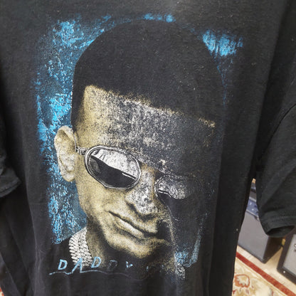 Daddy Yankee Legendaddy 2022 Tour T-Shirt - Black - XL (USED)