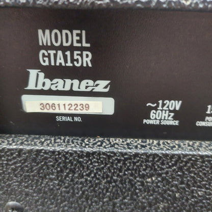 2003 Ibanez GTA15R 15 Watt Guitar Amplifier (USED) SN# 306112239