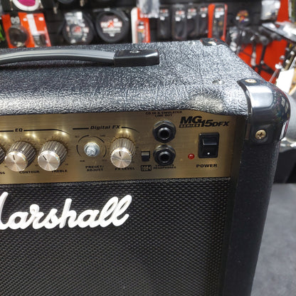 2000's Marshall MG15DFX 15 WATT Guitar Amplifier (USED) "Sold As Is" Has Broken Know & Effects Don't Work
