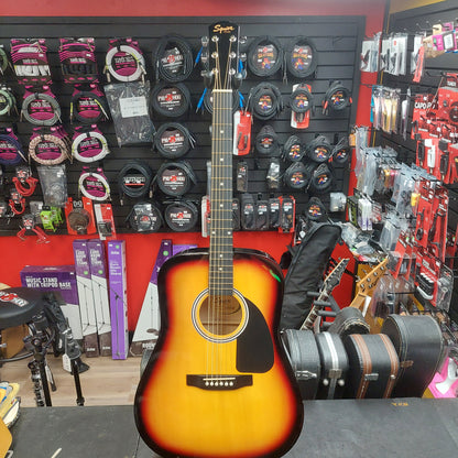 2020 Squire SA-150 Acoustic Guitar - Sunburst SN# CFSF2005622