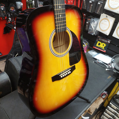 2020 Squire SA-150 Acoustic Guitar - Sunburst SN# CFSF2005622