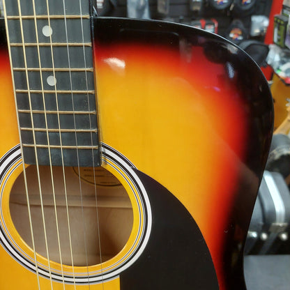 2020 Squire SA-150 Acoustic Guitar - Sunburst SN# CFSF2005622