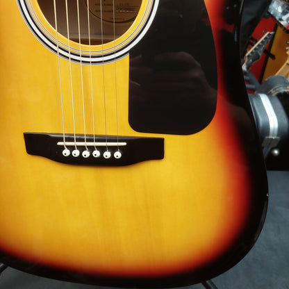 2020 Squire SA-150 Acoustic Guitar - Sunburst SN# CFSF2005622