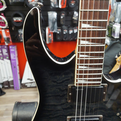 2007 Ibanez RG Series RG3EX1 Electric Guitar - Transparent Gray Burst SN# I071106710