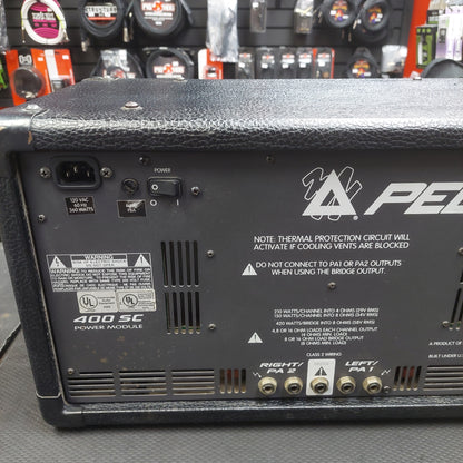 2000's Peavey XR684 Stereo Powered Mixer 2x200 Watts w/ Power Cable SN# 11077196 "Made In USA"