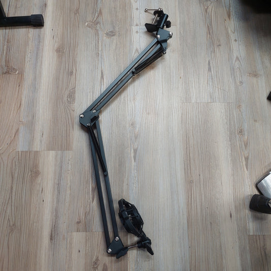 Microphone Recording Stand w/ Shock Mount & Clamp