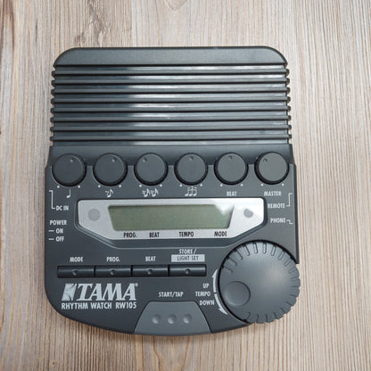 TAMA RHYTHM WATCH RW105 w/ Instruction Manual & Pouch (USED)