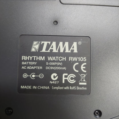 TAMA RHYTHM WATCH RW105 w/ Instruction Manual & Pouch (USED)