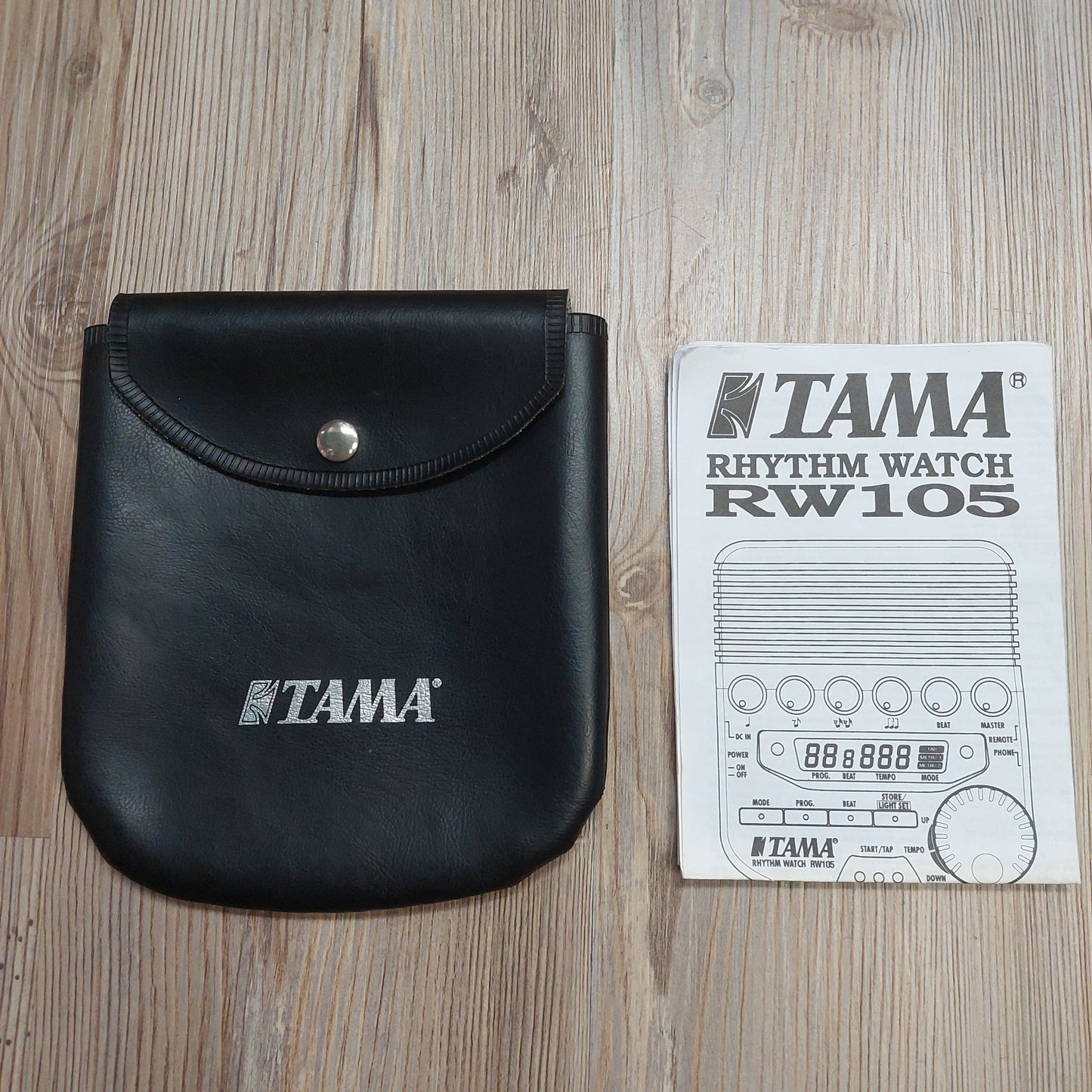 TAMA RHYTHM WATCH RW105 w/ Instruction Manual & Pouch (USED)