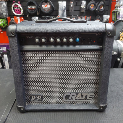 Crate GFX15 15 Watt Guitar Amplifier (USED) SN# 21BHVDN40336