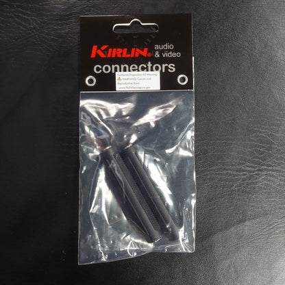 Kirlin 2606Mx2P, Molded 1/4" Mono - 1/4" Female Same - 2 Pack
