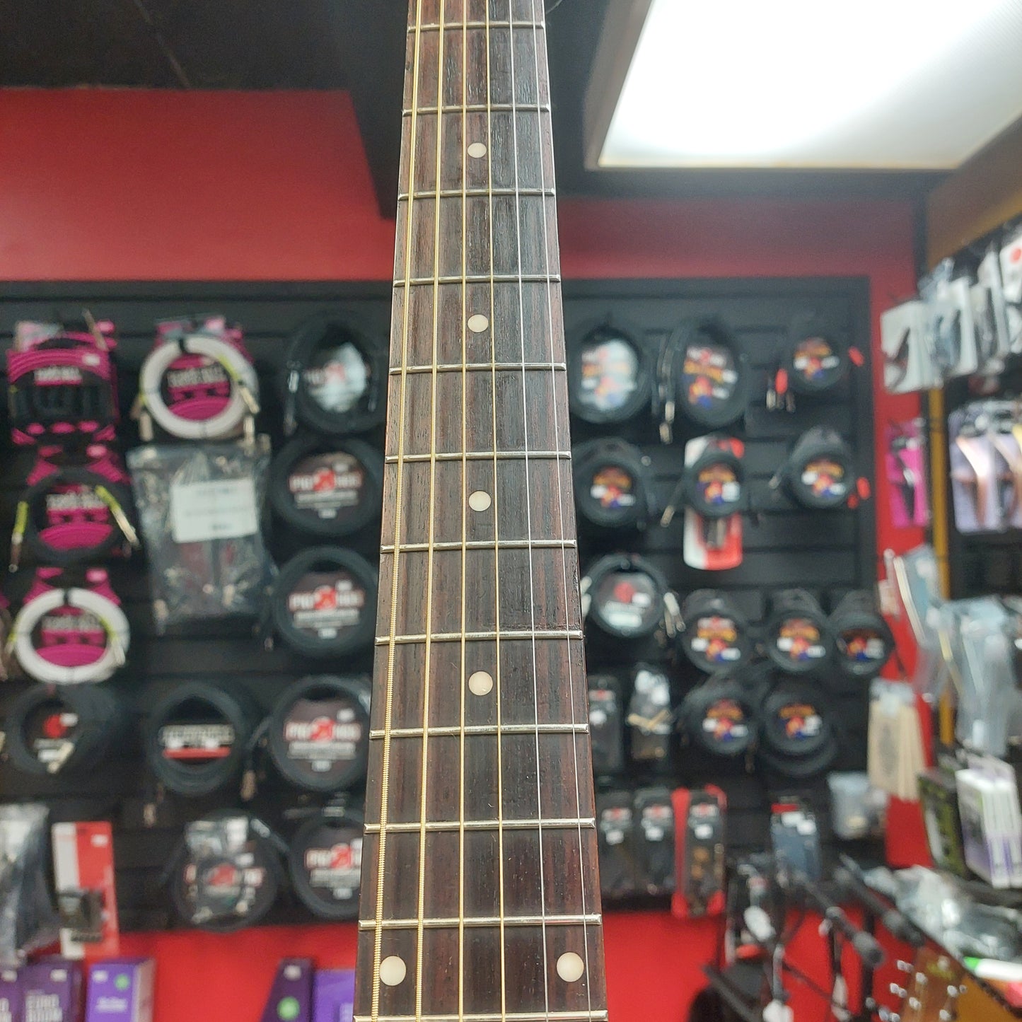 2015 Fender SCE CAR Pearl Sonoran Acoustic/Electric Guitar - Cany Apple Red w/ Pearl Binding SN# CSG15000430