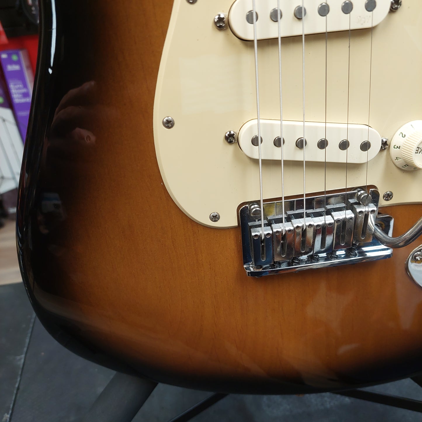 2006 Fender Stratocaster American Deluxe V Neck - 60th Anniversary - Sunburst  SN# DZ5156929 "Made In USA"