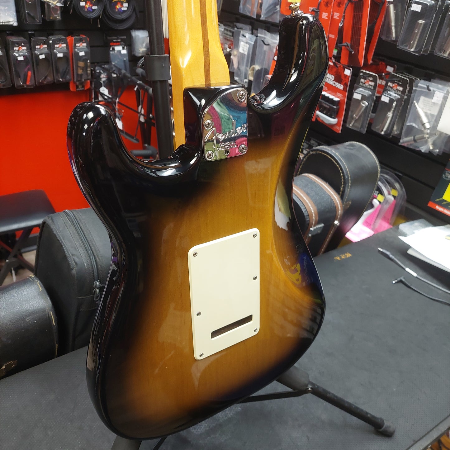 2006 Fender Stratocaster American Deluxe V Neck - 60th Anniversary - Sunburst  SN# DZ5156929 "Made In USA"