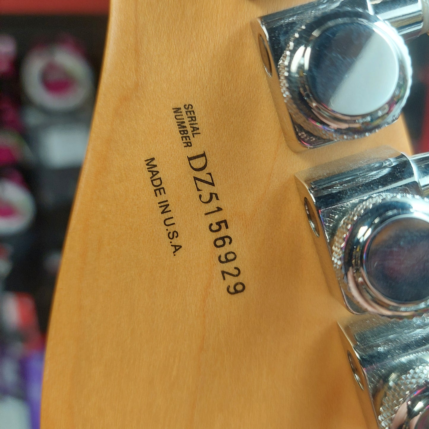 2006 Fender Stratocaster American Deluxe V Neck - 60th Anniversary - Sunburst  SN# DZ5156929 "Made In USA"
