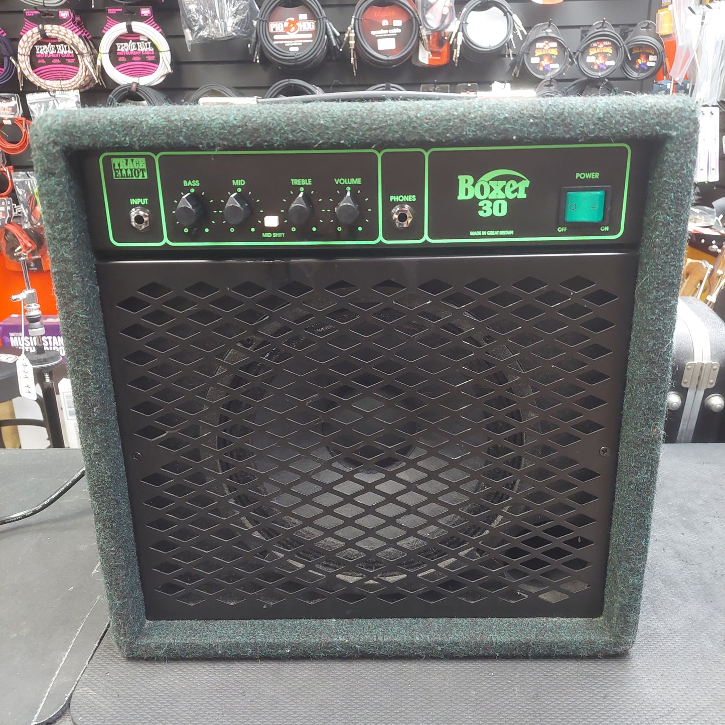 1990's Trace Elliot Boxer 30 Bass Amplifier 30 Watts 1x10" Speaker (USED) "Made In Great Britain"