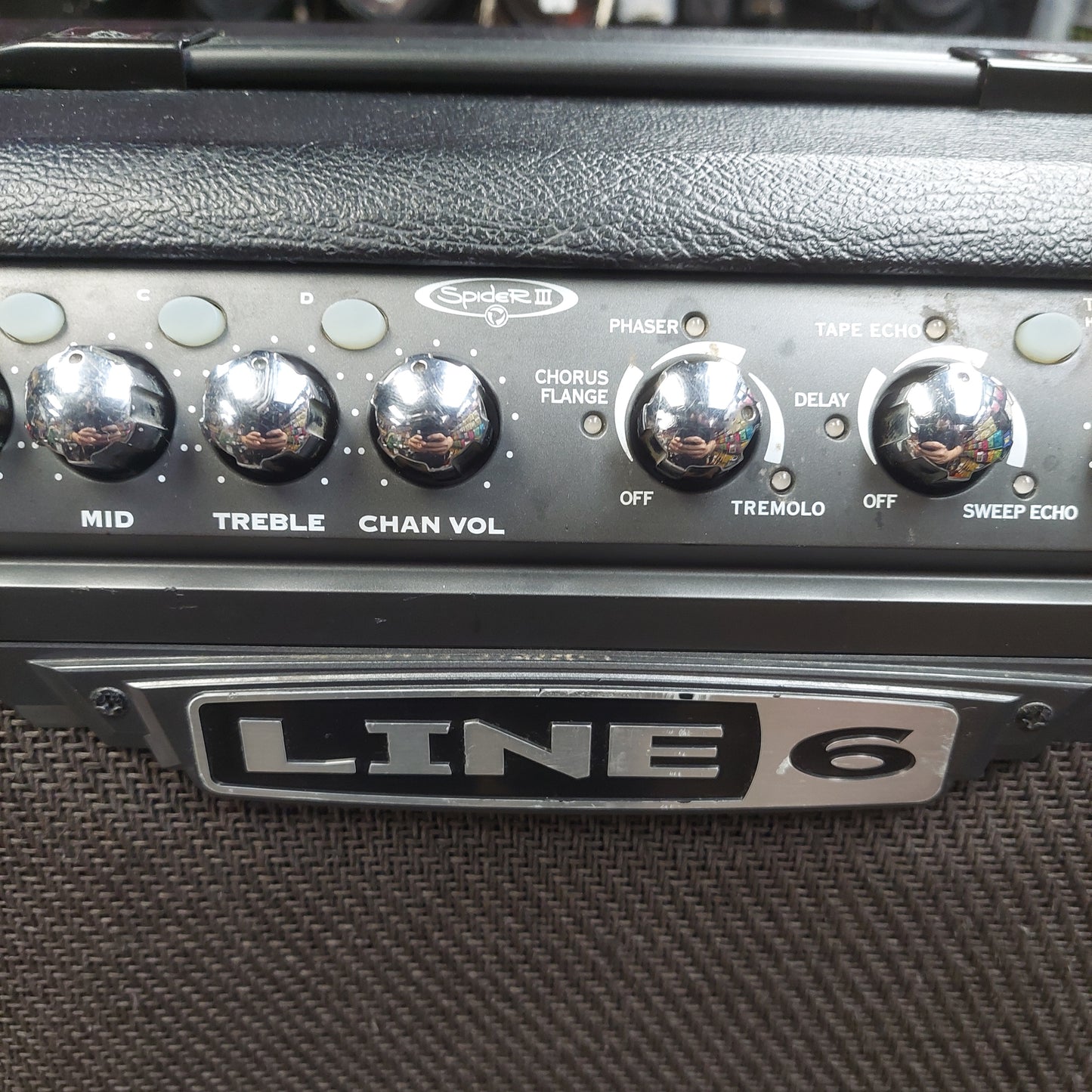 LINE 6 SPIDER III GUITAR AMP, 75 WATT - 1X12” SPEAKER SN# 21A811P5712007805