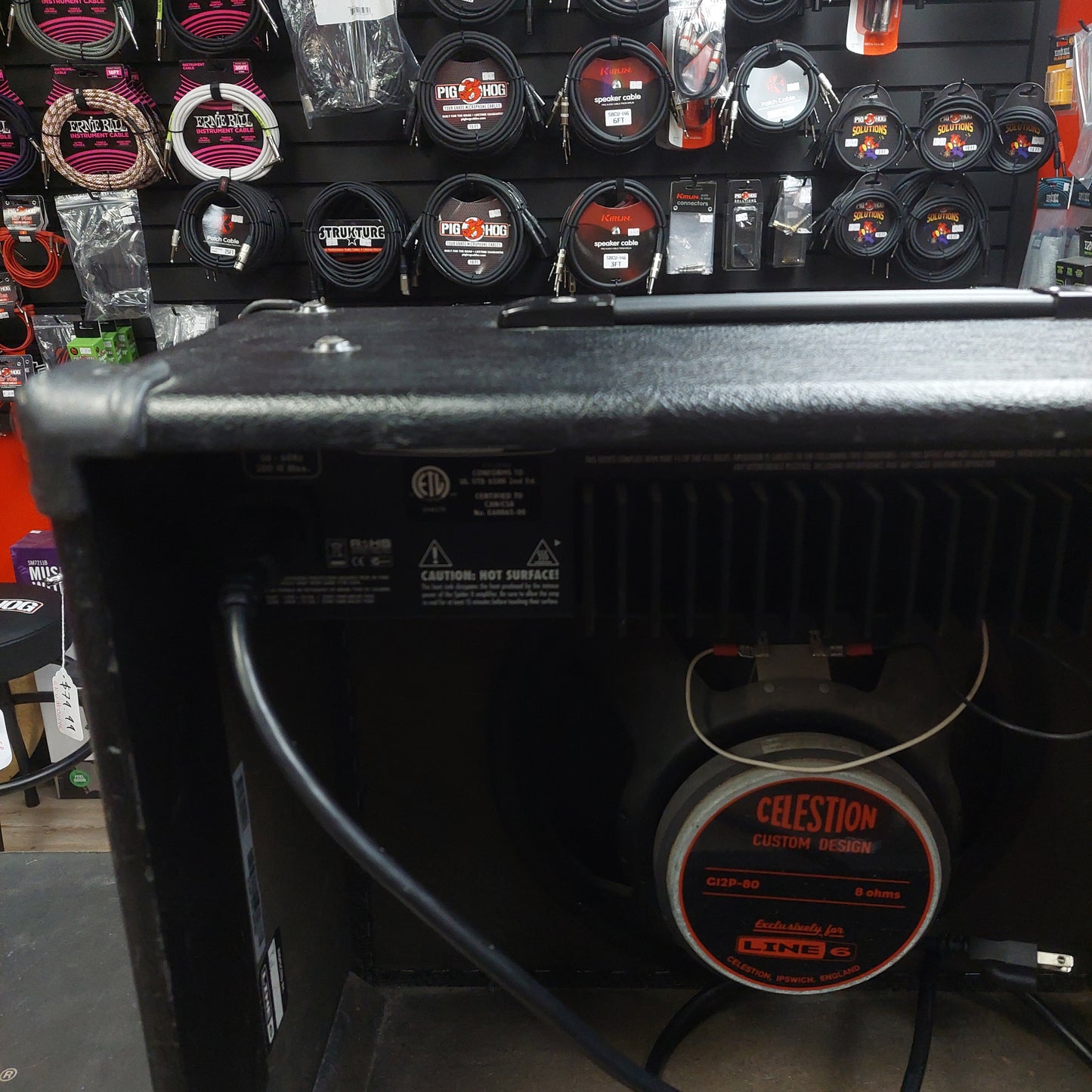 LINE 6 SPIDER III GUITAR AMP, 75 WATT - 1X12” SPEAKER SN# 21A811P5712007805