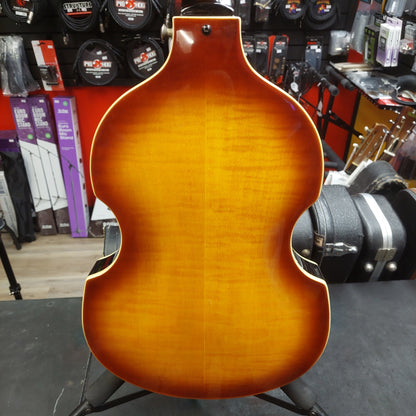 2008 Epiphone 4-String Viola Bass Guitar - Vintage Sunburst w/ Epiphone Hard Case SN# UC08042513