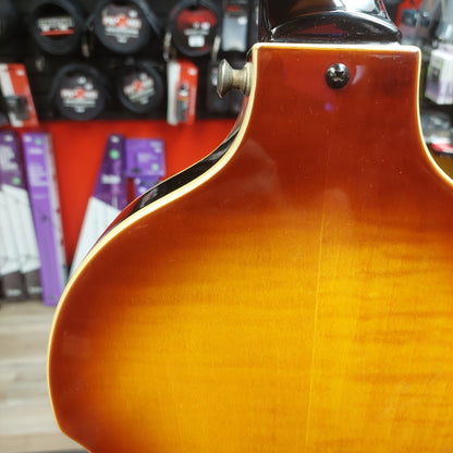 2008 Epiphone 4-String Viola Bass Guitar - Vintage Sunburst w/ Epiphone Hard Case SN# UC08042513