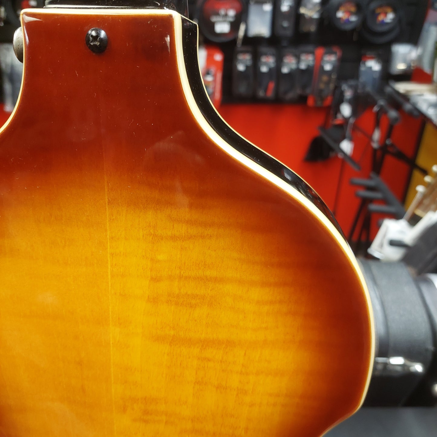 2008 Epiphone 4-String Viola Bass Guitar - Vintage Sunburst w/ Epiphone Hard Case SN# UC08042513