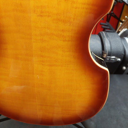 2008 Epiphone 4-String Viola Bass Guitar - Vintage Sunburst w/ Epiphone Hard Case SN# UC08042513
