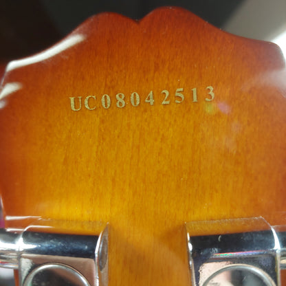 2008 Epiphone 4-String Viola Bass Guitar - Vintage Sunburst w/ Epiphone Hard Case SN# UC08042513