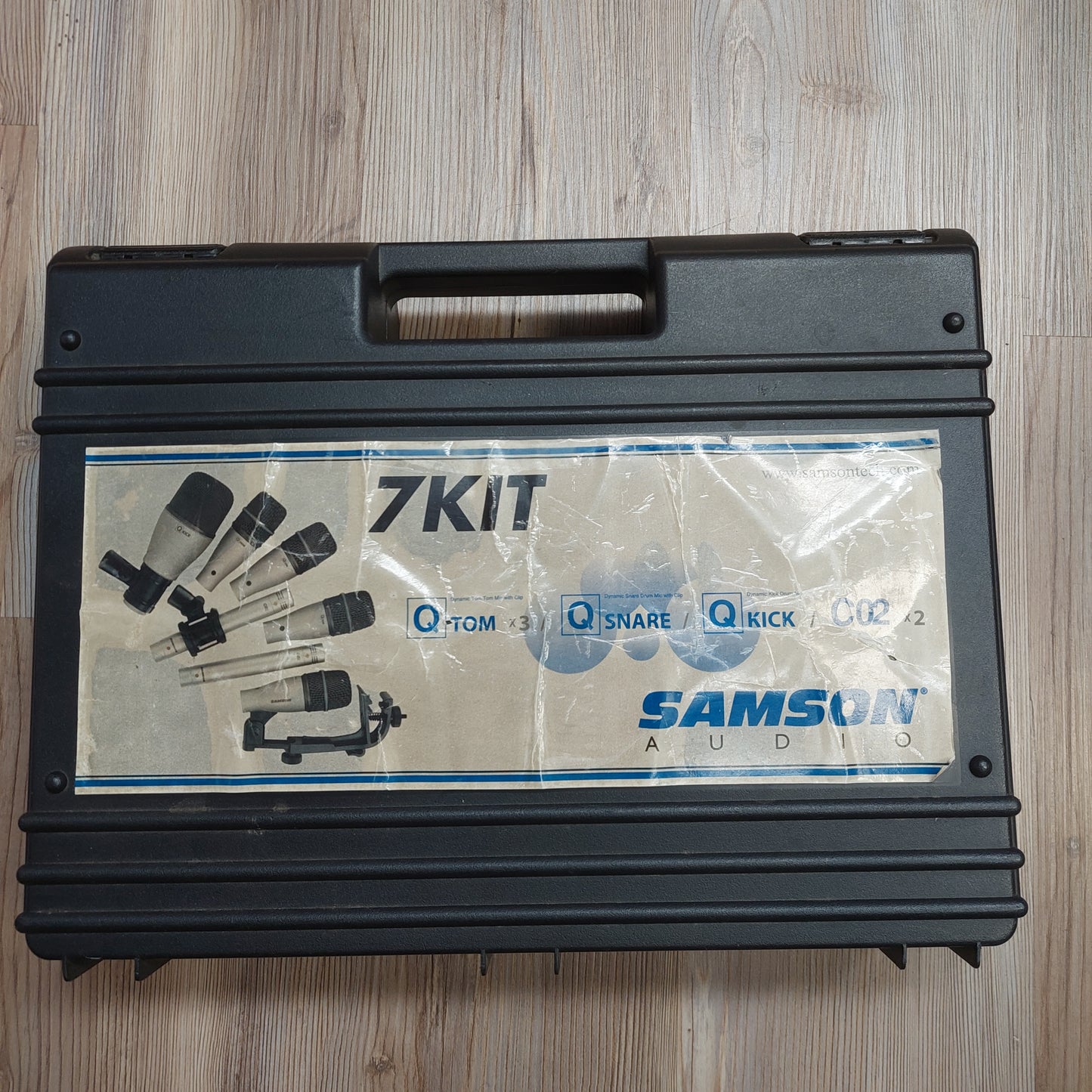 Samson Audio 7KIT Drum Microphone Kit w/ Case (USED)