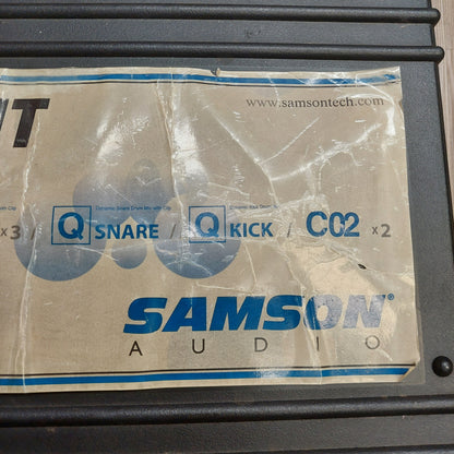 Samson Audio 7KIT Drum Microphone Kit w/ Case (USED)