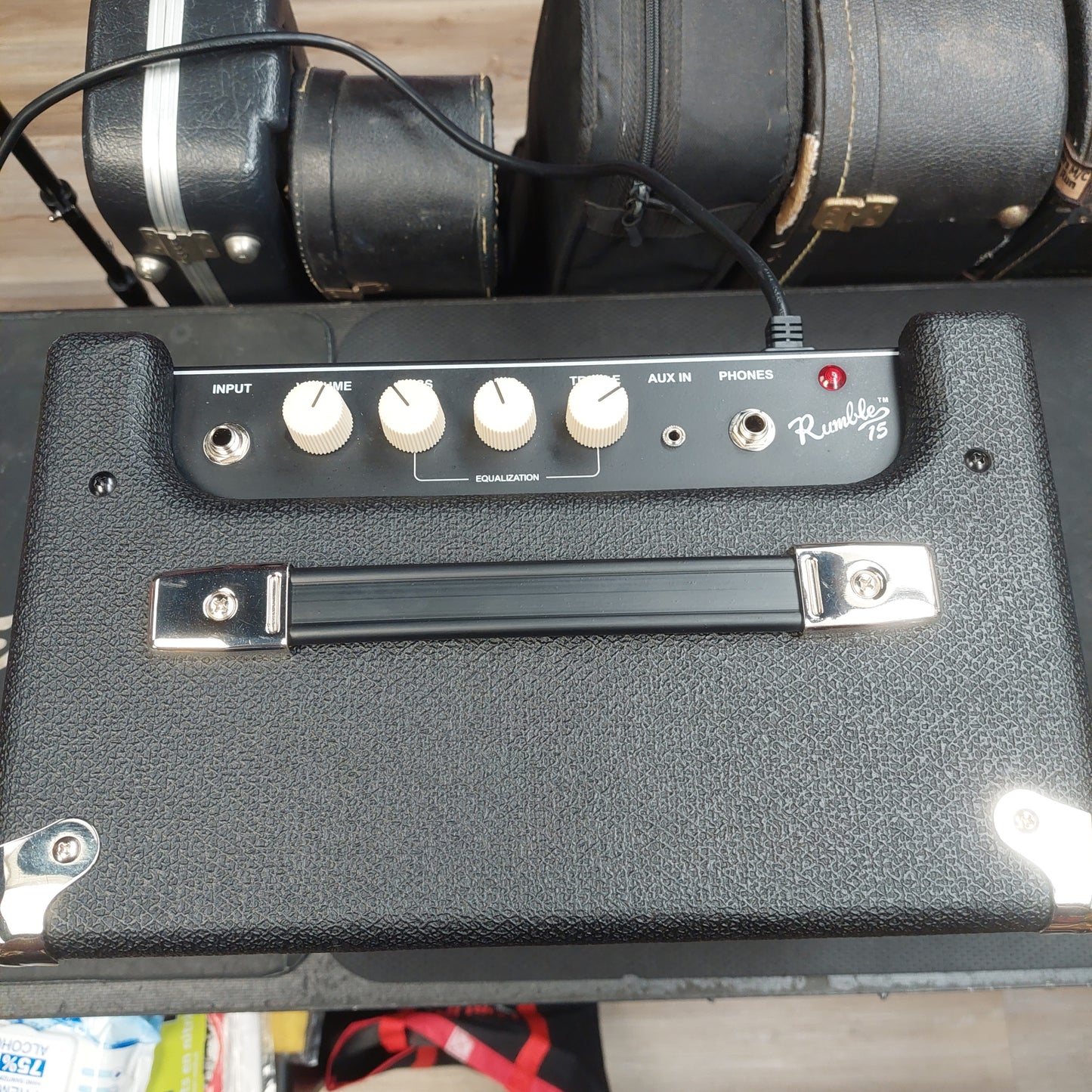 2019 Fender Rumble 15 Bass Amplifier 15 Watts, 1x8" Speaker SN# ICTC19508561