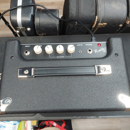 2019 Fender Rumble 15 Bass Amplifier 15 Watts, 1x8" Speaker SN# ICTC19508561