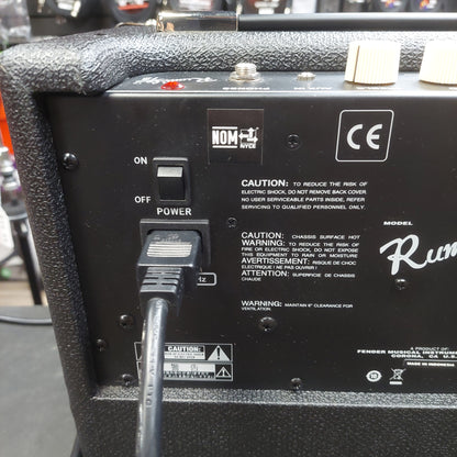2019 Fender Rumble 15 Bass Amplifier 15 Watts, 1x8" Speaker SN# ICTC19508561