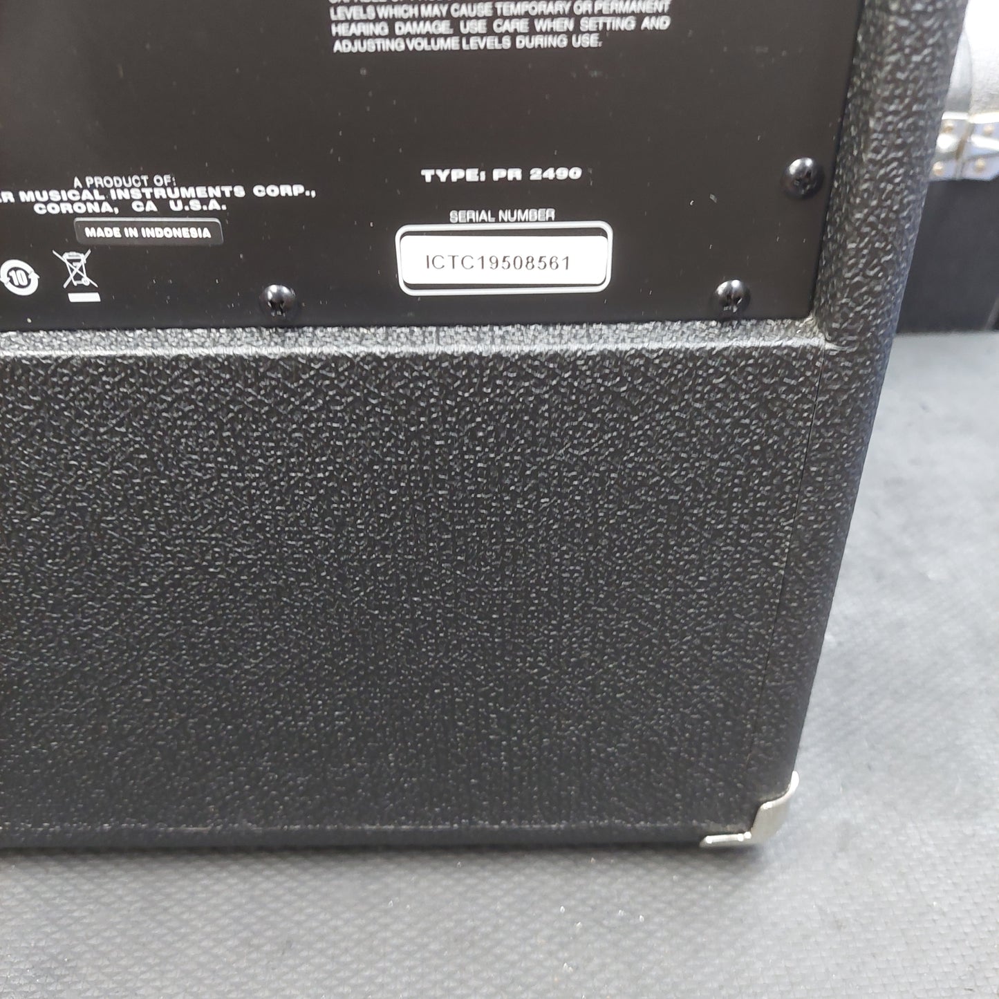 2019 Fender Rumble 15 Bass Amplifier 15 Watts, 1x8" Speaker SN# ICTC19508561
