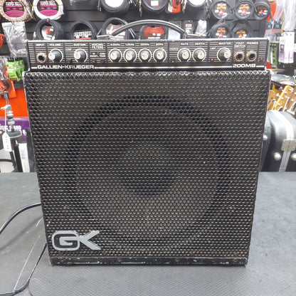 1980's Gallien-Krueger 200MB Series 1 Bass Combo Amplifier 100 Watts, 1x10" Speaker SN# 91237 "Sold As Is" Has Low Hum "Made In USA"