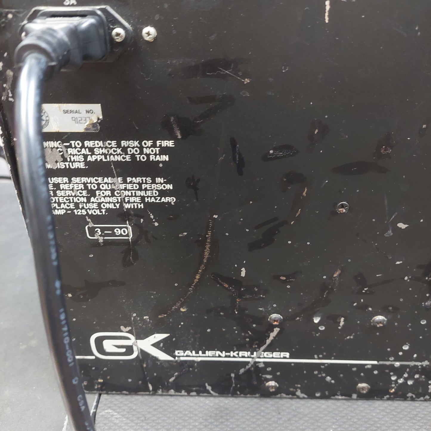 1980's Gallien-Krueger 200MB Series 1 Bass Combo Amplifier 100 Watts, 1x10" Speaker SN# 91237 "Sold As Is" Has Low Hum "Made In USA"