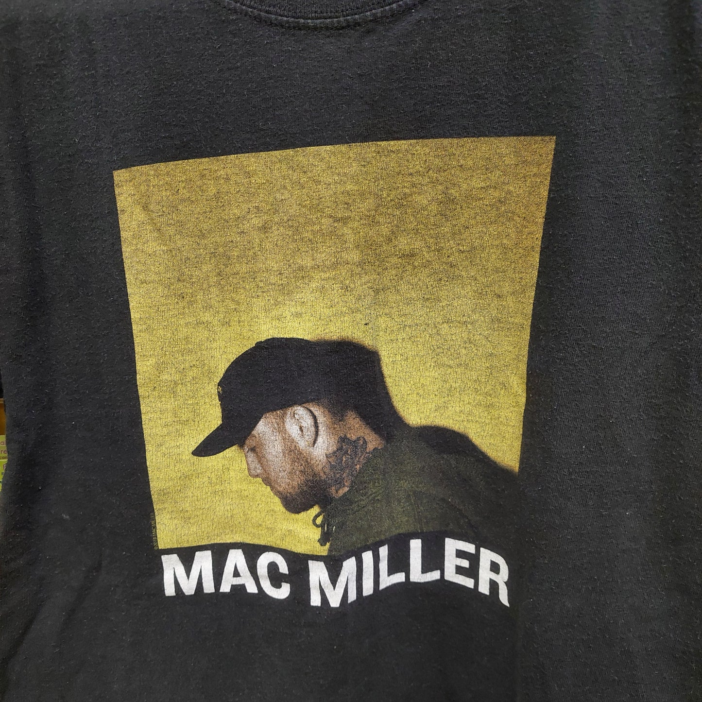Mac Miller Graphic T-Shirt - Black - Small (USED)