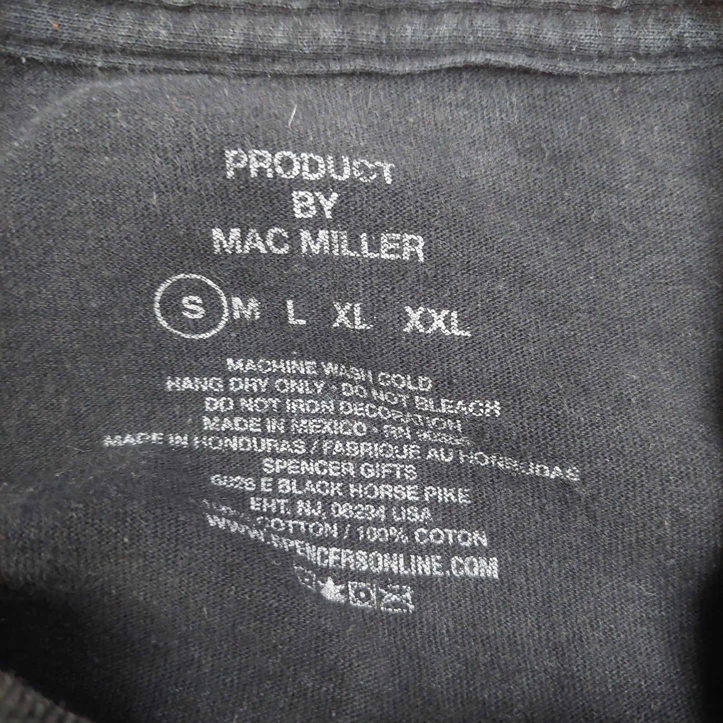 Mac Miller Graphic T-Shirt - Black - Small (USED)