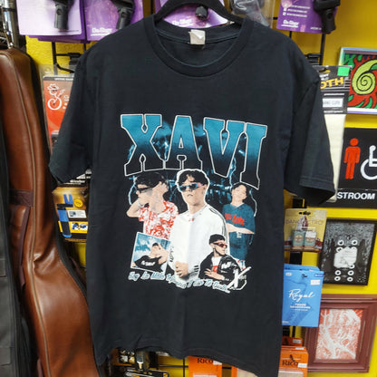 XAVI "Soy La Mala Influencia Y Eso Te Gusto..." T-Shirt - Black - Large (USED)