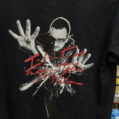 U2 360 Tour "Infinity Is A Great Place To Start" T-Shirt - Black - Large (USED)