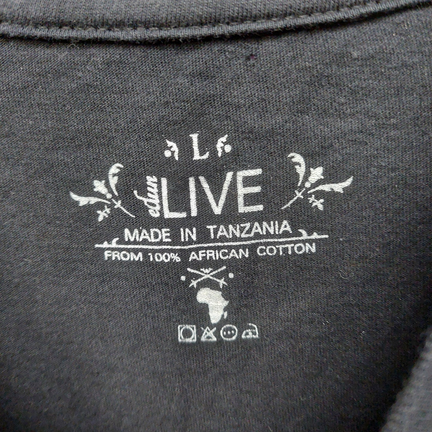 U2 360 Tour "Infinity Is A Great Place To Start" T-Shirt - Black - Large (USED)