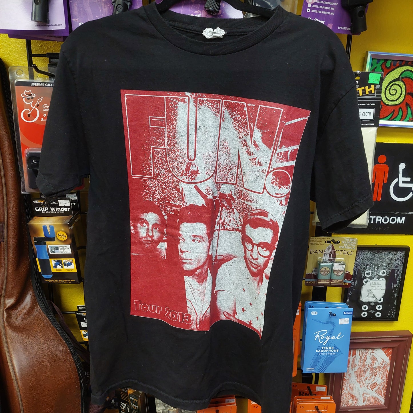 FUN Tour 2013 Concert T-Shirt - Black - Medium (USED)