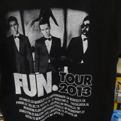 FUN Tour 2013 Concert T-Shirt - Black - Medium (USED)