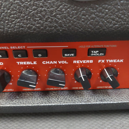 2000's Line 6 Flextone II HD 100 Watt Stereo Digital Modeling Guitar Amp Head (USED) SN# (21)FH21A5203000530 "Made In USA"