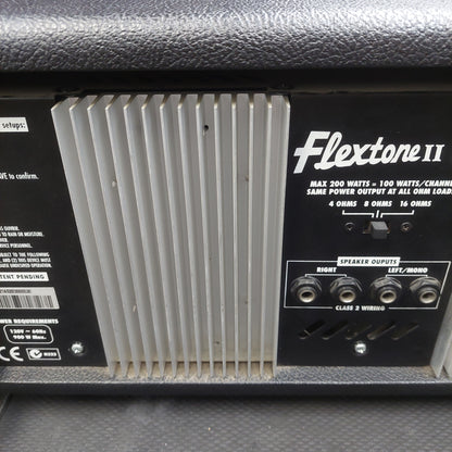2000's Line 6 Flextone II HD 100 Watt Stereo Digital Modeling Guitar Amp Head (USED) SN# (21)FH21A5203000530 "Made In USA"