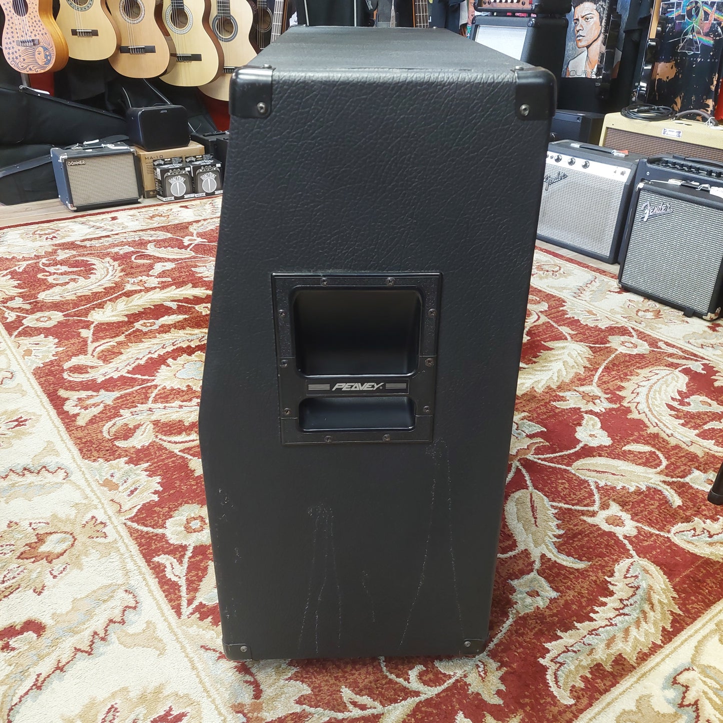 2000's Peavey 412MS 4x12" Slant Guitar Speaker Cabinet 240 Watt (USED) SN# 11714648 "Made In USA"